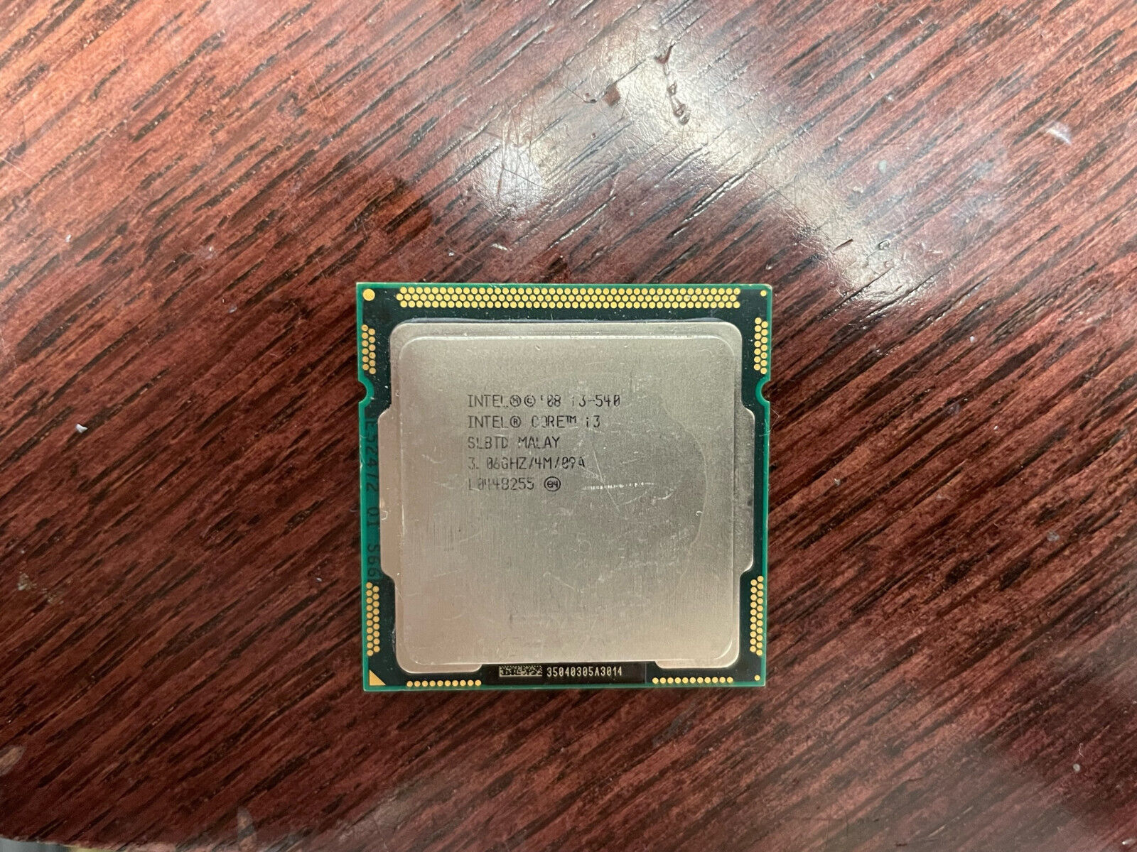 Intel Core i3-540 3.06 Ghz 1st gen.LGA 1156 CPU Processor