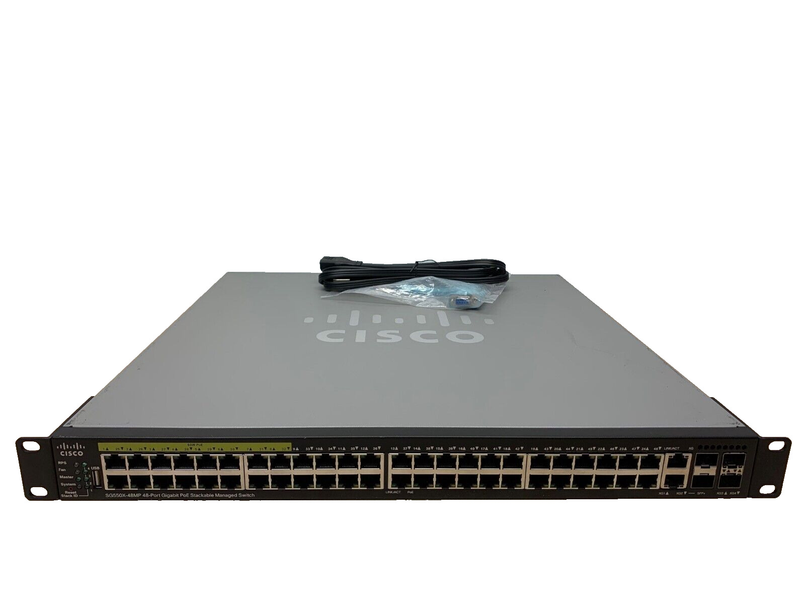 Cisco SG550X-48MP-K9 48-Port POE L3 Managed Gigabit Switch