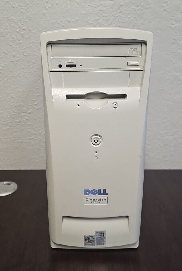 Dell Dimension L933r Pentium III Desktop - 933MHz 128MB RAM No HDD - Vintage PC