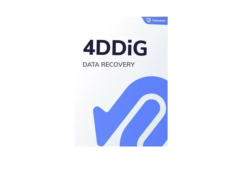 Tenorshare 4ddig Data Recovery for Win {Lifetime} Get back files, DISC