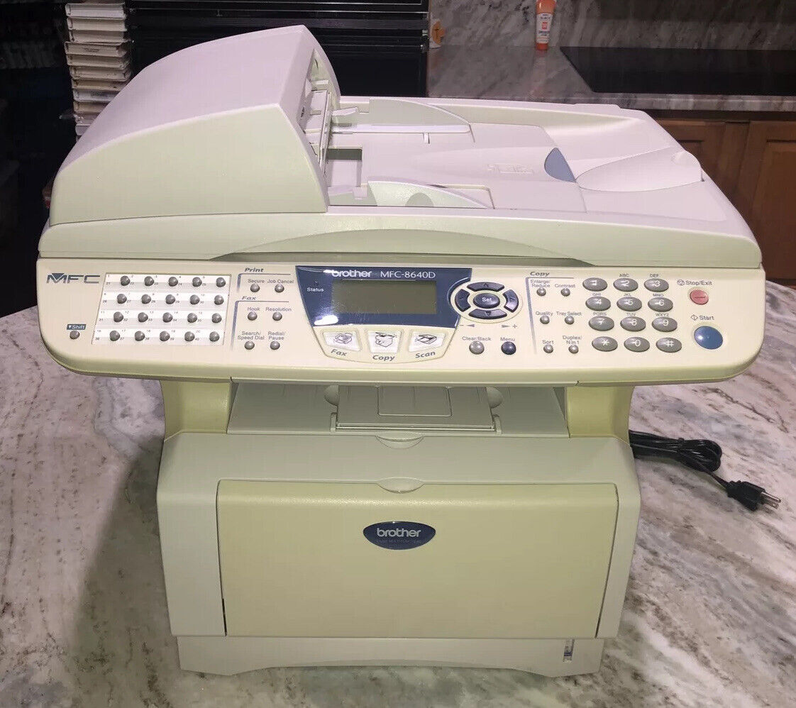 Brother MFC-8640D All In One Printer With Cords-Very Rare-SHIPS N 24 HRS