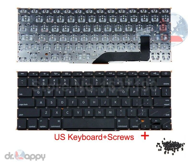 US English keyboard for MacBook Pro ME874XX/A ME294LL/A Mid 2014 EMC 2881 Screws