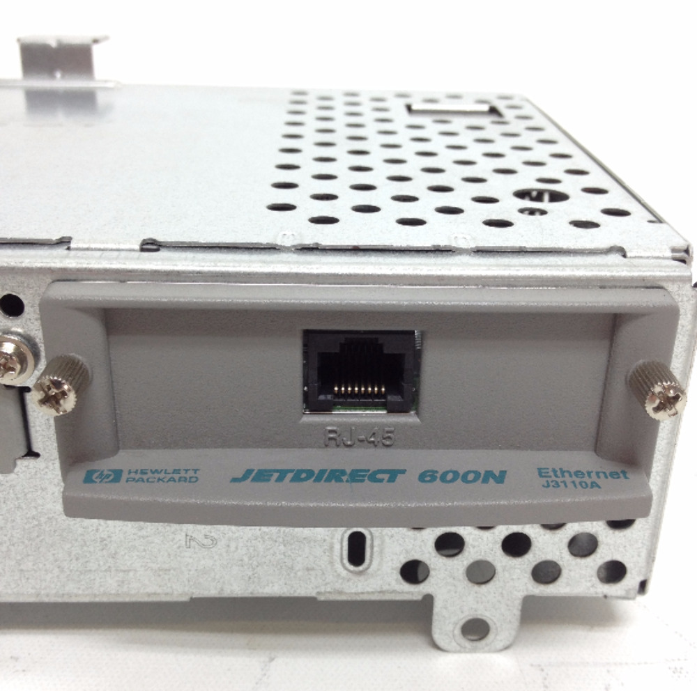 JETDIRECT 600N HP Ethernet J3110A Print Server Card