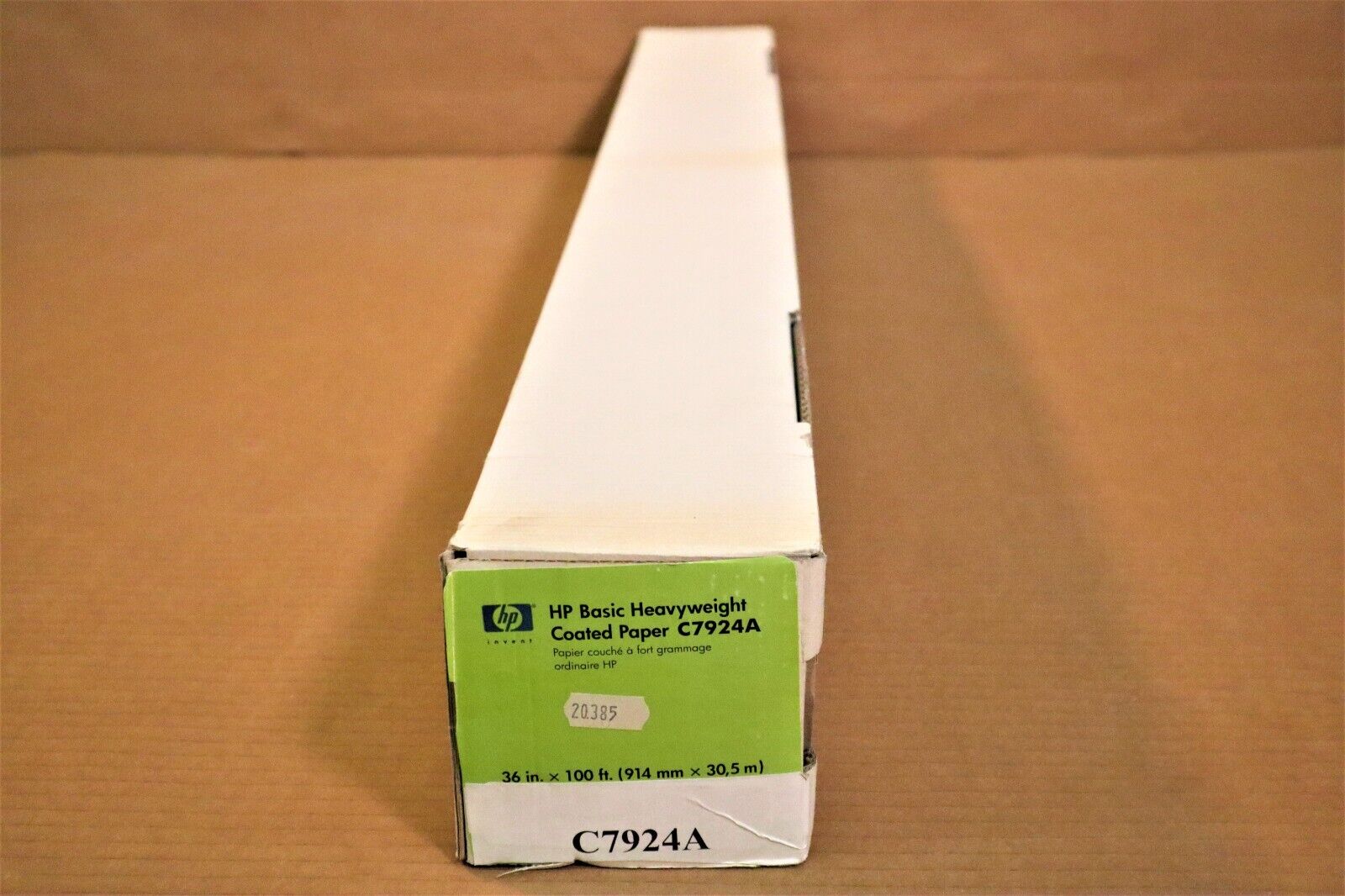 HP C7924A Heavyweight Coated Paper Roll 36in X 100ft Same Day Shipping