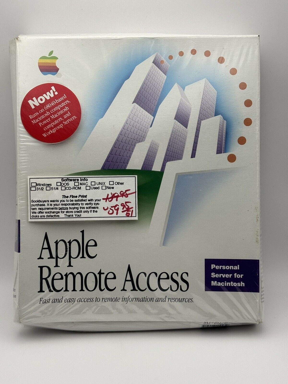 Apple Remote Access Personal Server For Macintosh 1993