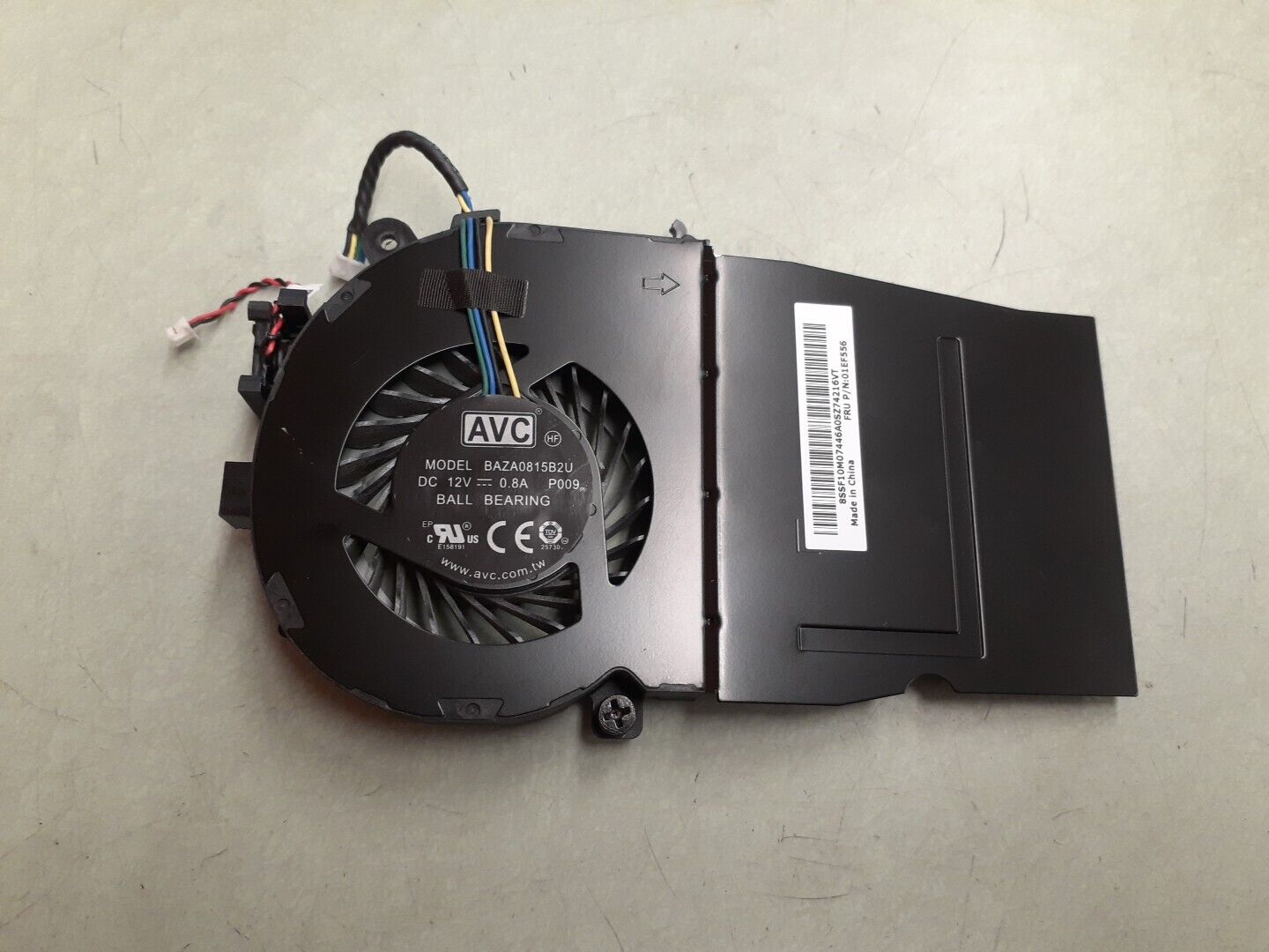 AVC All-in-One Machine Cooling Fan BAZA0815B2U P009 DC12V 0.8A 01EF556