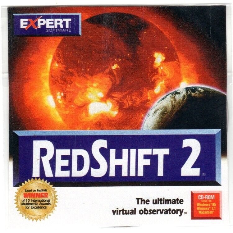 REDSHIFT 2 (PC/MAC-CD-ROM, 1995) for Win/Mac - NEW CD in SLEEVE
