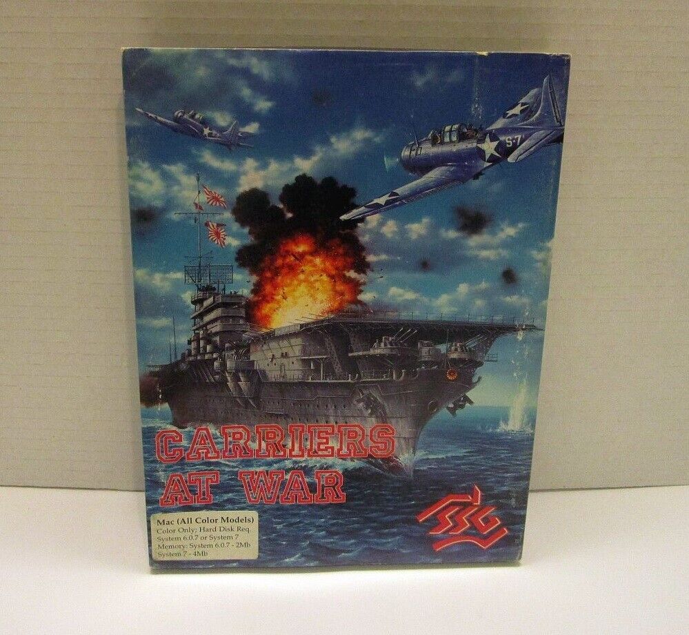 RARE Carriers at War by SSG for Color Apple Macintosh