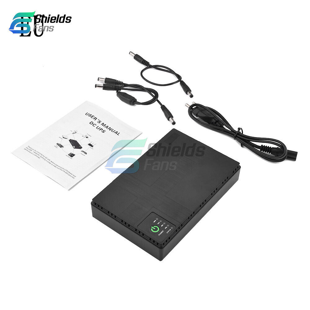 Portable UPS 5V/9V/12V 10400mAh Uninterruptible Power Supply For WiFi Router