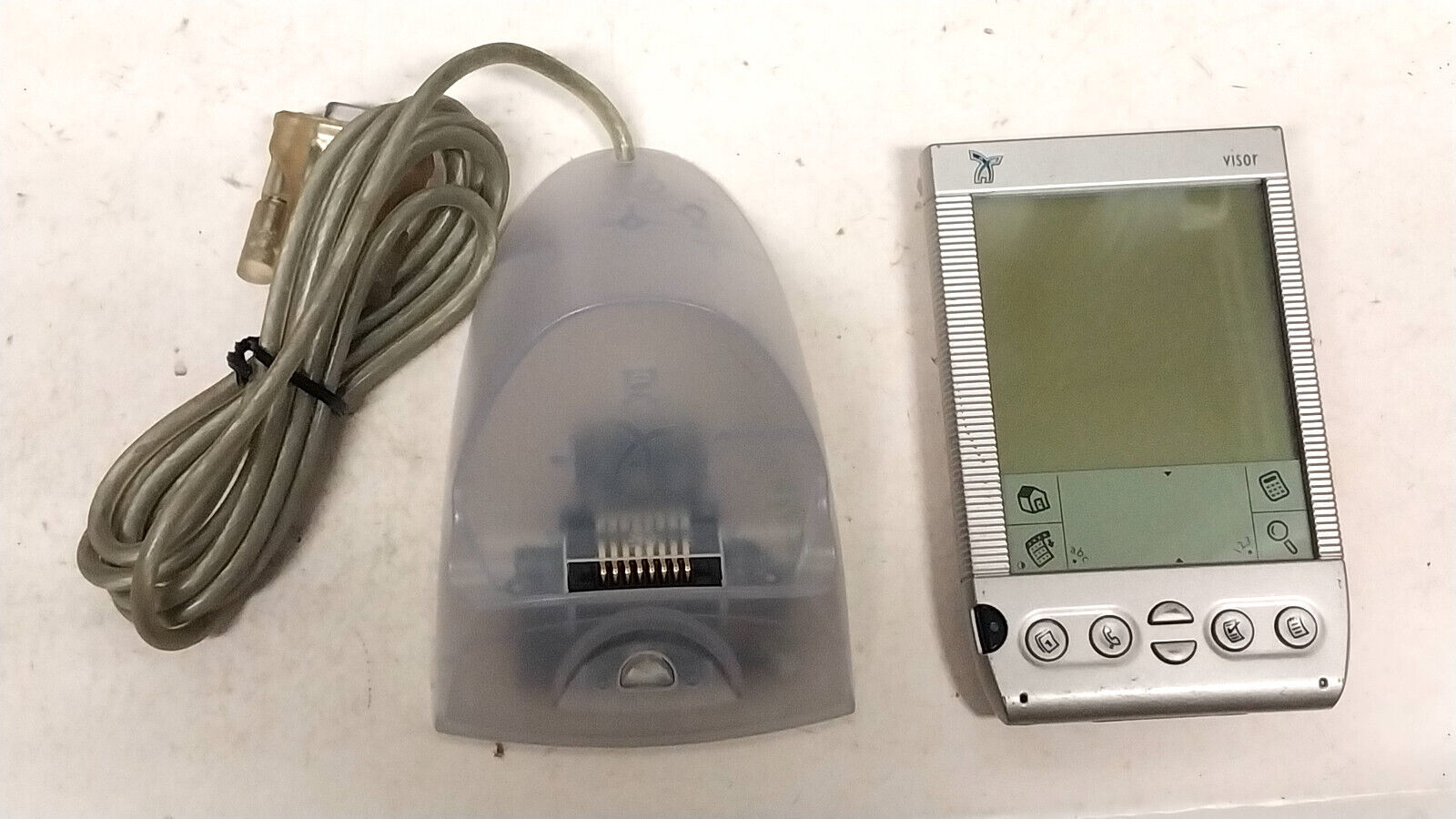 Nice Handspring Visor PDA Personal Digital Assistant Pile / Old Vintage Computer