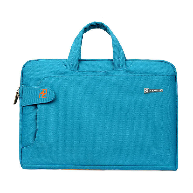 FOPATI 15.6 inch Laptop Sleeve Carrying Waterproof Multi-Functional Shoulder Bag