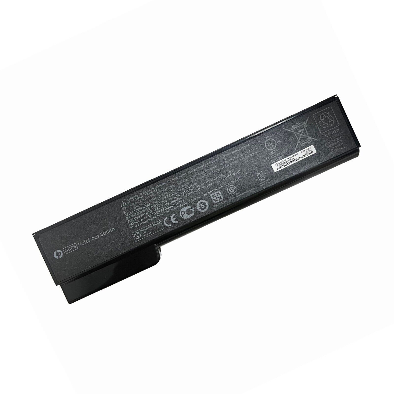 NEW OEM CC06 Battery For HP EliteBook 8460W 8460P 8560P ProBook 6560b 6460b 6360