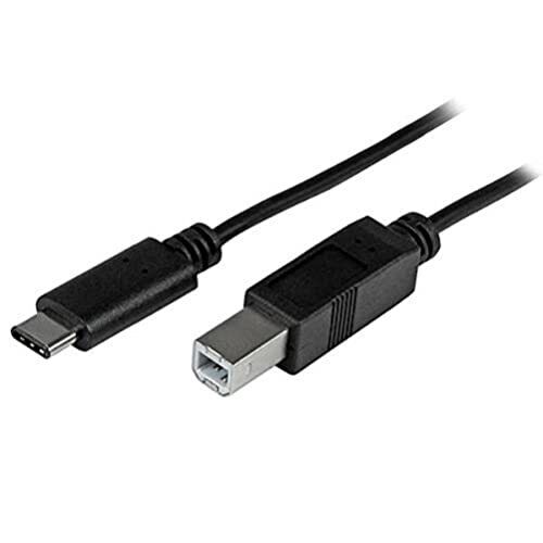 USB C to USB B Printer Cable by StarTech.com - 10 ft Length - Ideal for Connecti