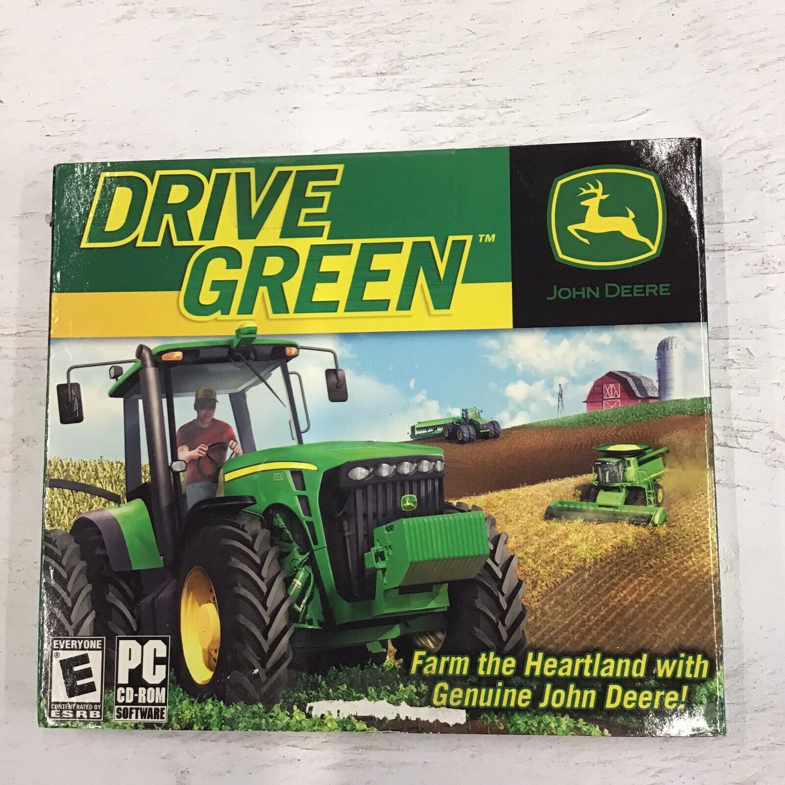 Drive Green Pc Cd Rom Game John Deere