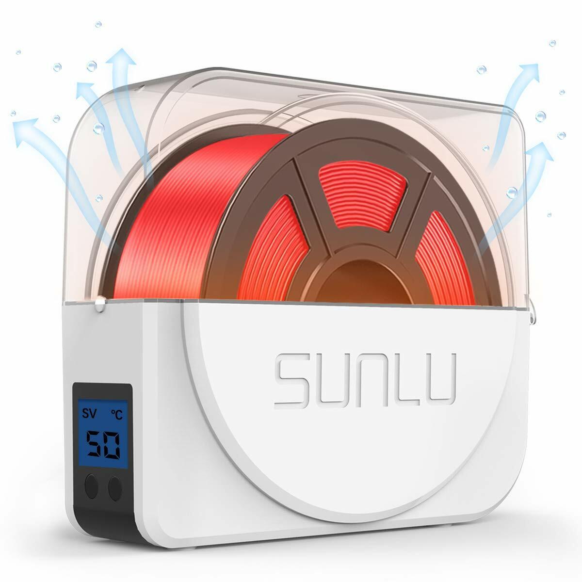 SUNLU Upgraded S1+ Filament Dryer with Cooling Fan, Remove Moisture Dry Box