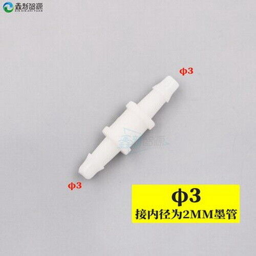 20PCs Ink Tube Connector Printer Solvent Adapter Fittings Hose for Roland Mimaki