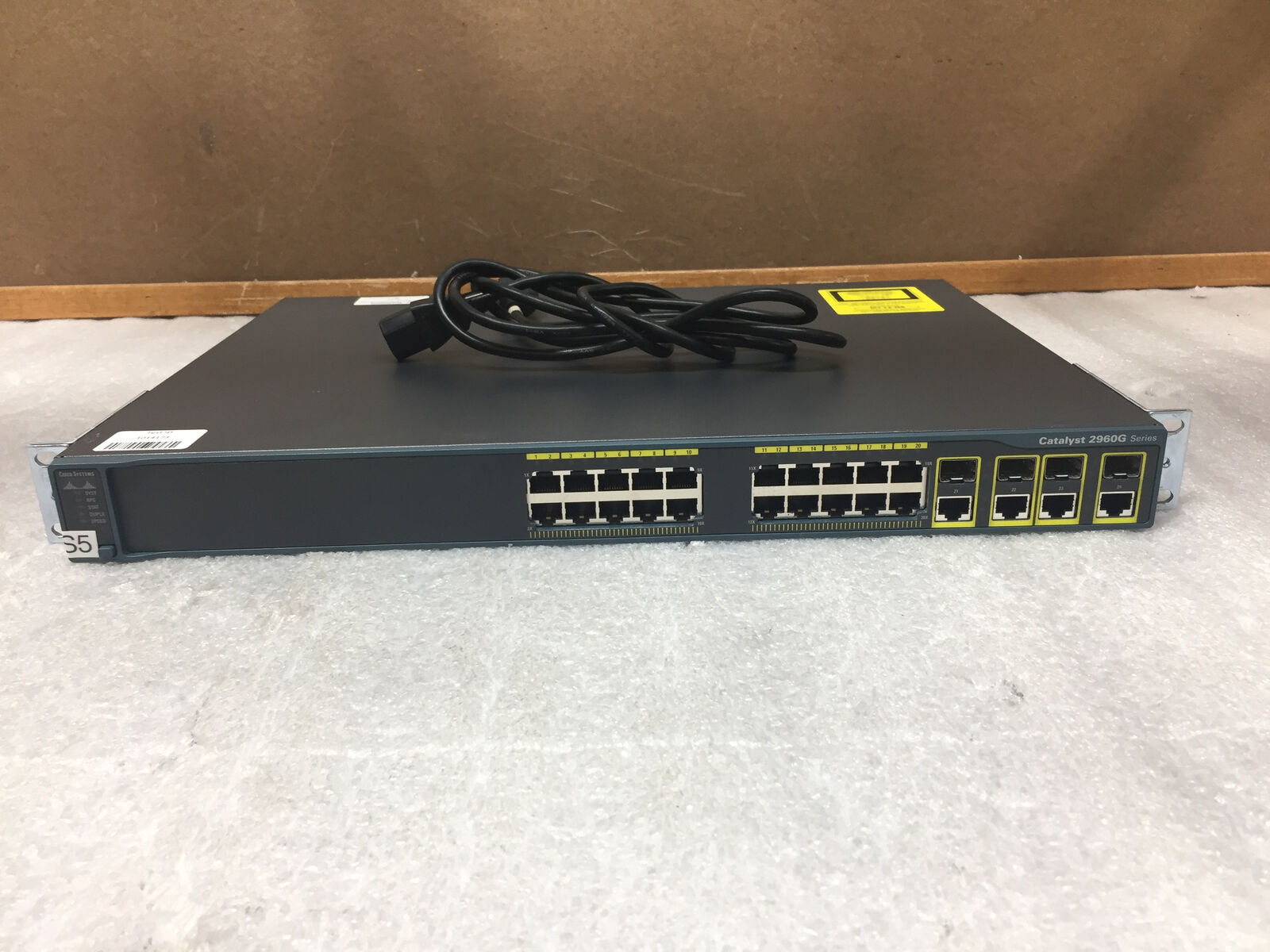 Cisco Catalyst WS-C2960G-24TC-L 24 Port Managed Gigabit Ethernet Switch w/ 4xSFP
