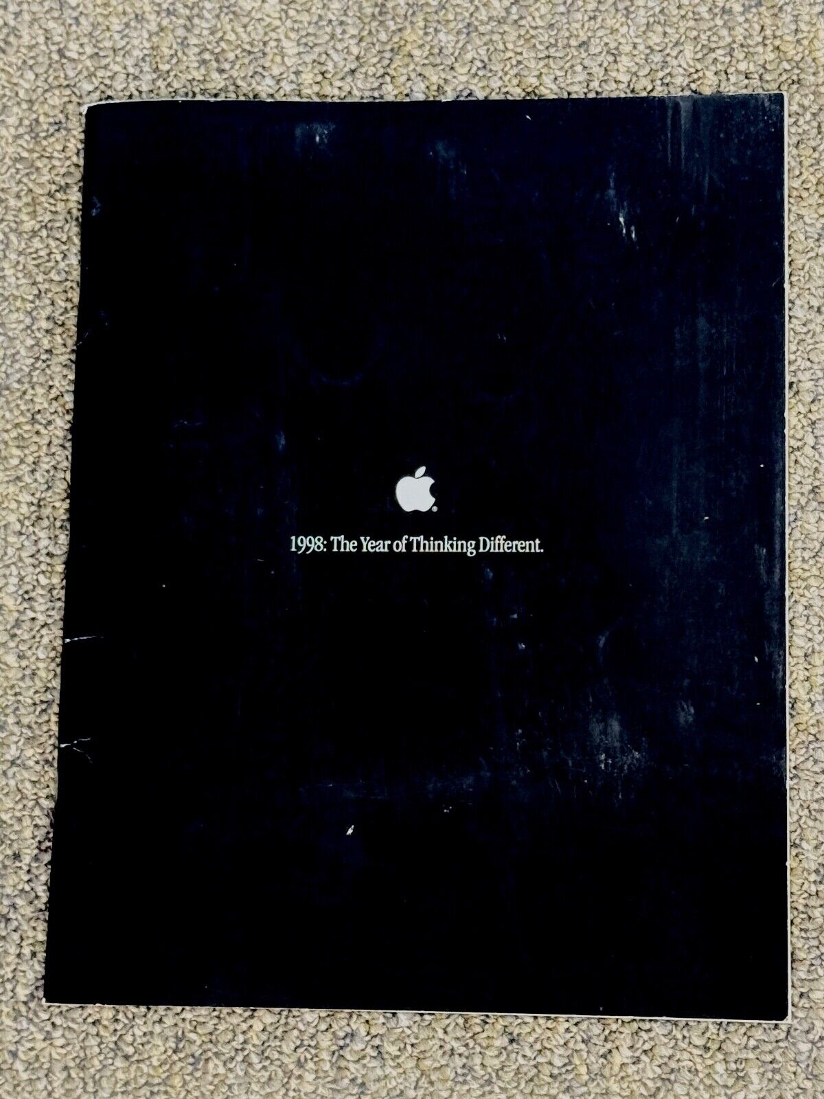 1998:The Year of Thinking Different Apple; Incredibly rare print from Steve Jobs