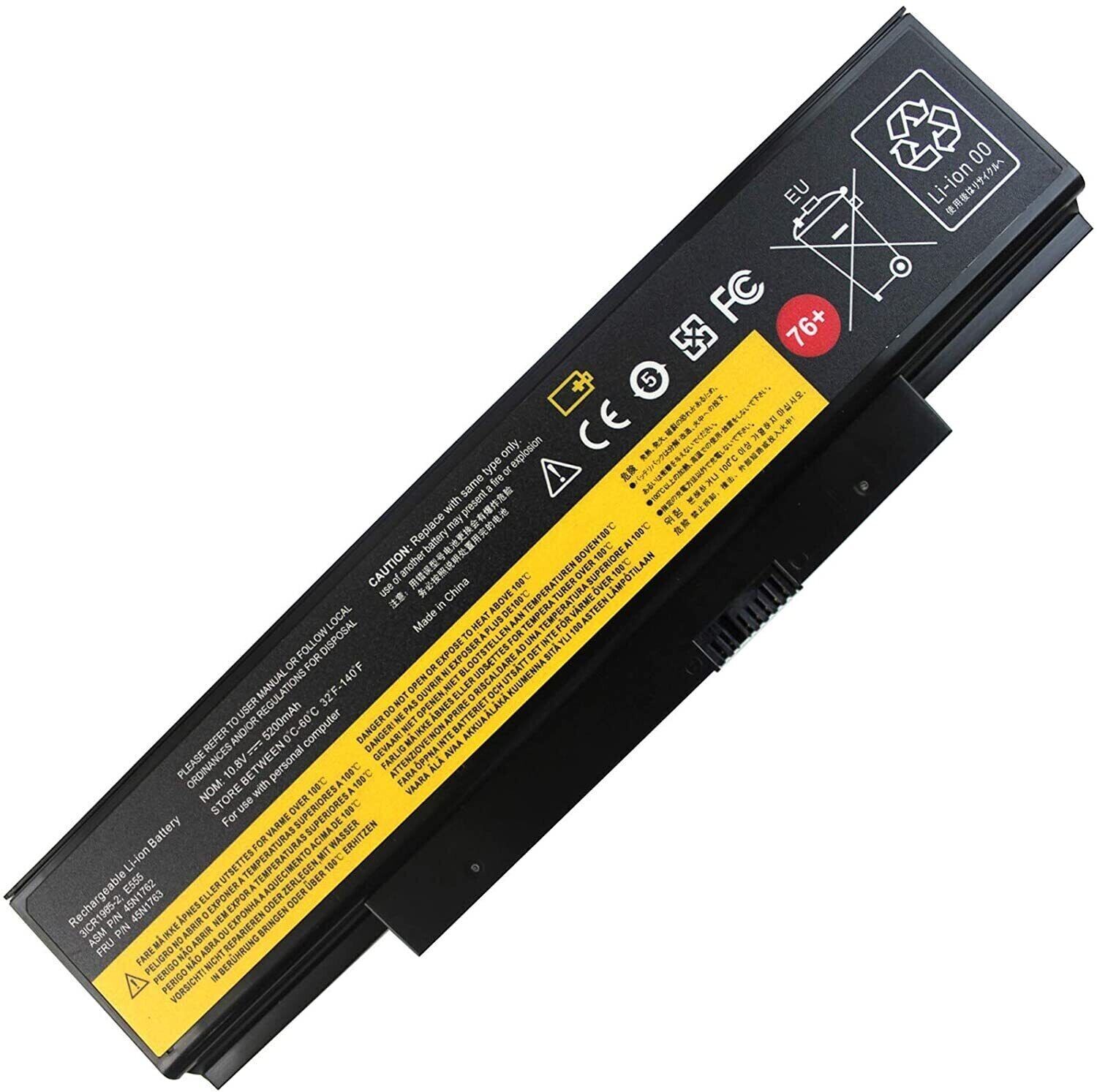 Battery For Lenovo ThinkPad Edge E550 E550C E555 E560 E565 Series 45N1763