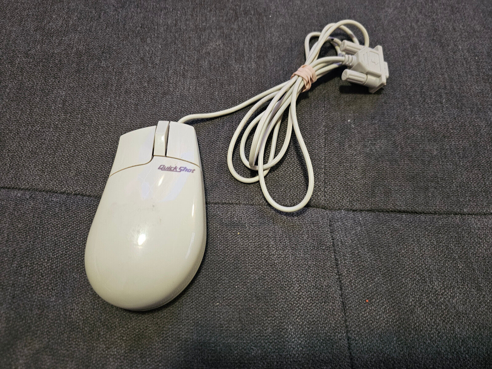 OEM Vintage QuickShot Mouse QS211  FOR  ATARI  AMIGA WORKING.