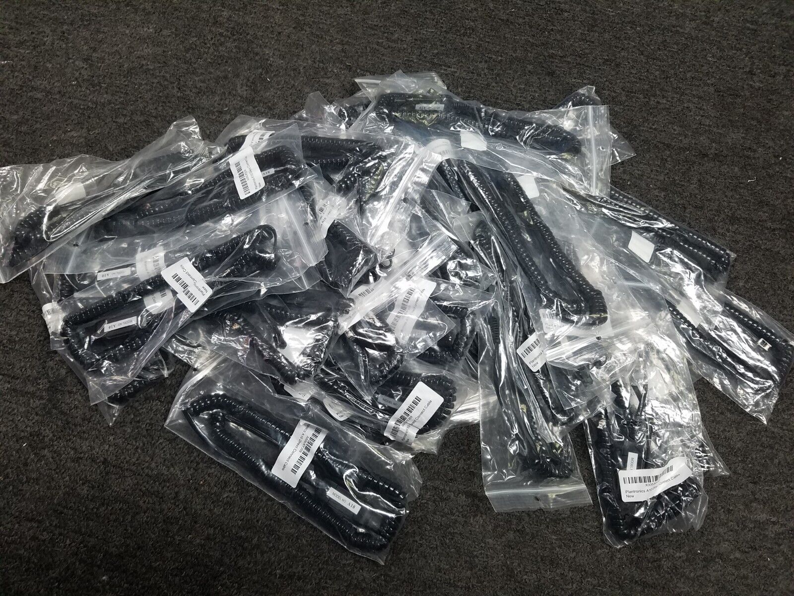 (LOT OF 30) A10 Direct Connect Headset Cable for Plantronics *NEW*