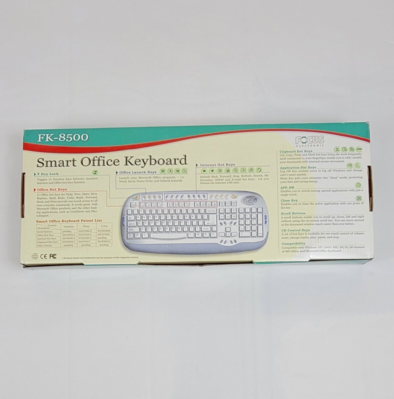 NOB Vintage Smart Keyboard Fk-8500. RARE