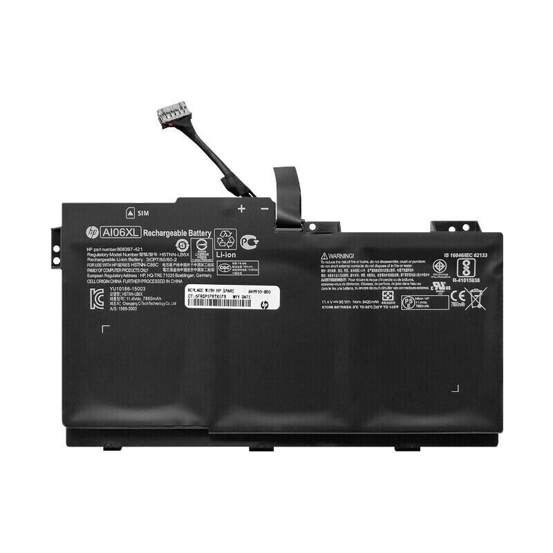 96WH Genuine AI06XL Battery for HP ZBook 17 G3 Series 808451-001/002 HSTNN-C86C