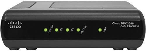 Lot x5 Cisco DPC3000 DOCSIS 3.0 Cable Modem with Power Supply \