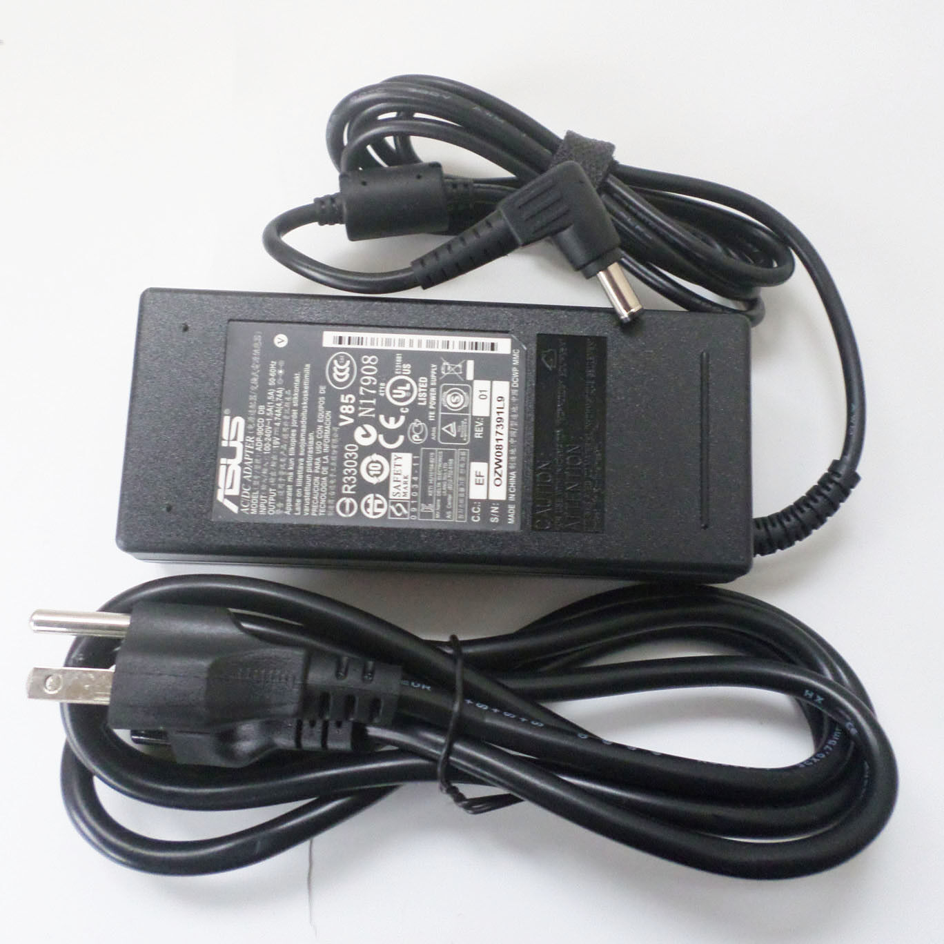 New Original AC Power Adapter 19V 4.74A for ASUS U6 V1 V2 W1 W2 W3 W5 W7 X50 L80