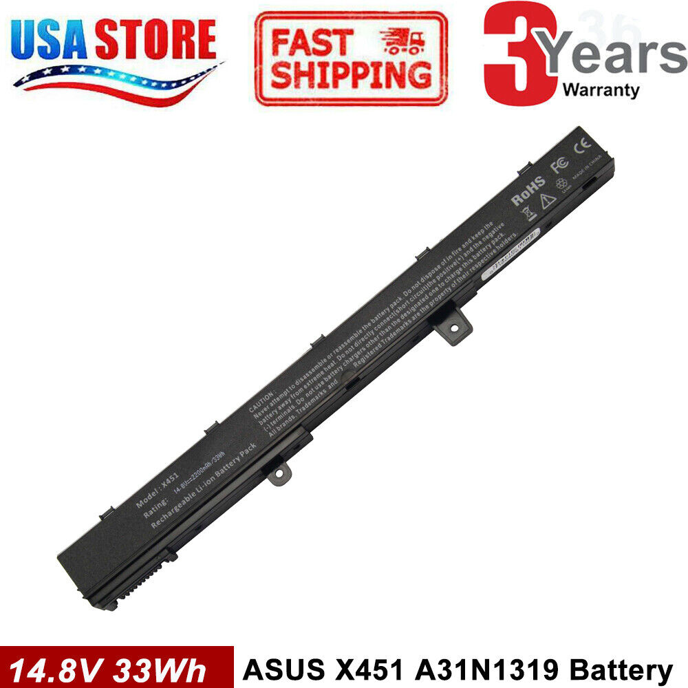 Battery for ASUS X551M X551MA-RCLN03 X551MA X551MAV-EB01-B X551MAV-RCLN06