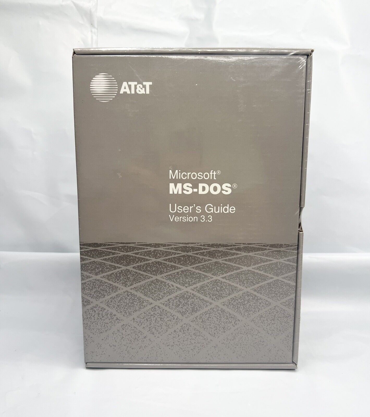 Vintage 1988 AT&T Microsoft MS-DOS 3.3 NEW SEALED
