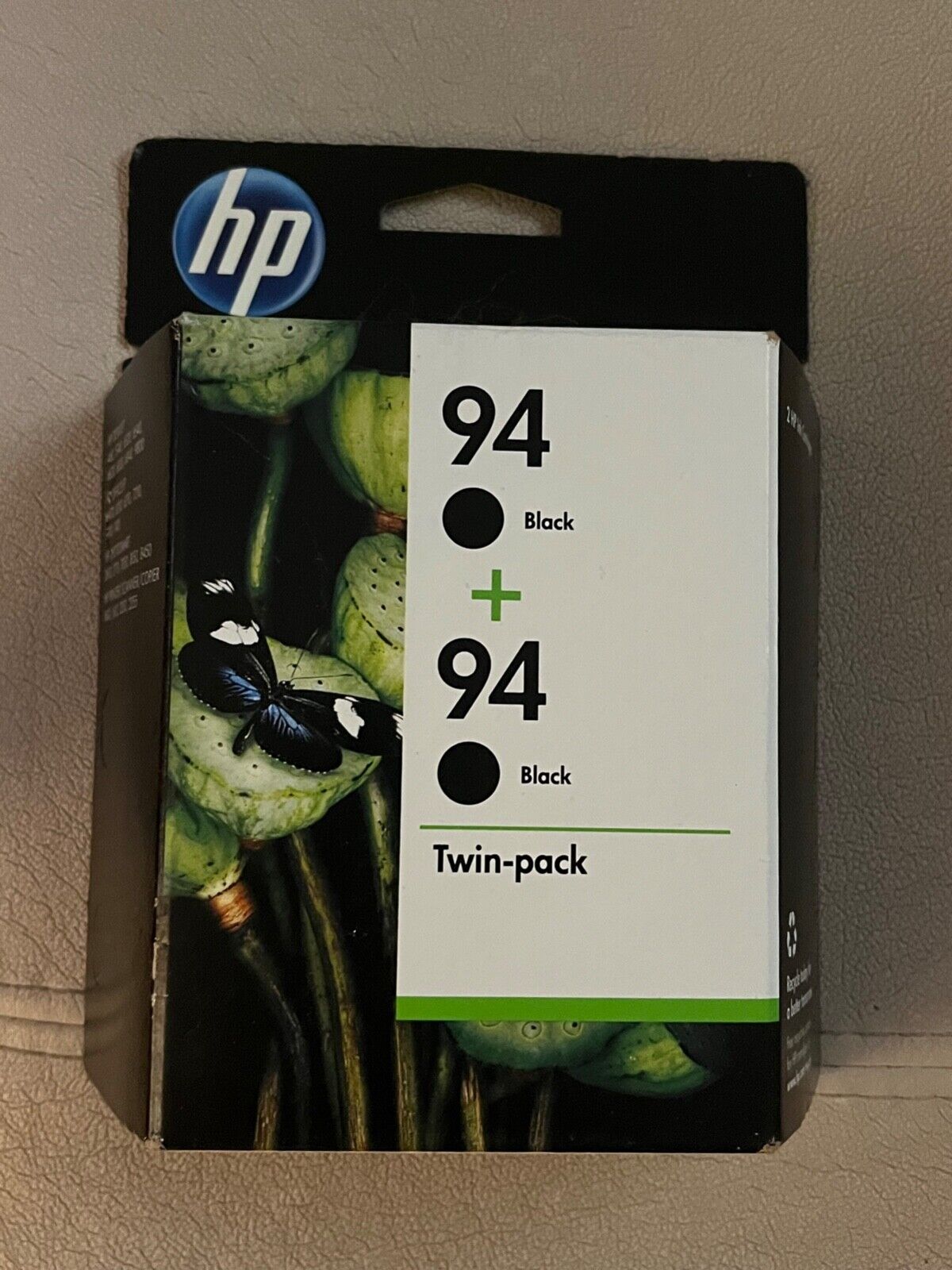 HP Genuine 94 OEM 2 pack Black Genuine Set of Ink Cartridges 2pk C9350FN 2012