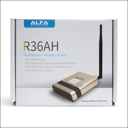 ALFA R36AH USB Wi-Fi 4G Router Repeater for AWUS036NH & Tube-U4G v2 USB Modem