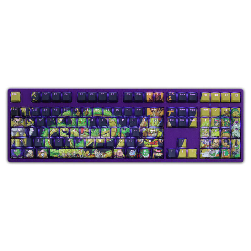 Anime Dragon Ball Cherry MX Translucent Keycap RGB FOR Mechanical Keyboard New