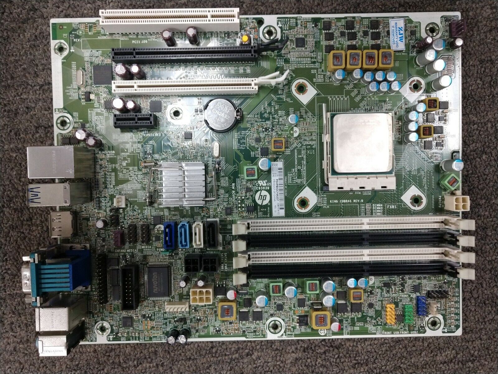 HP COMPAQ PRO 6305 SFF 676196 Motherboard DDR3  + AMD A4-5300 SERIES CPU