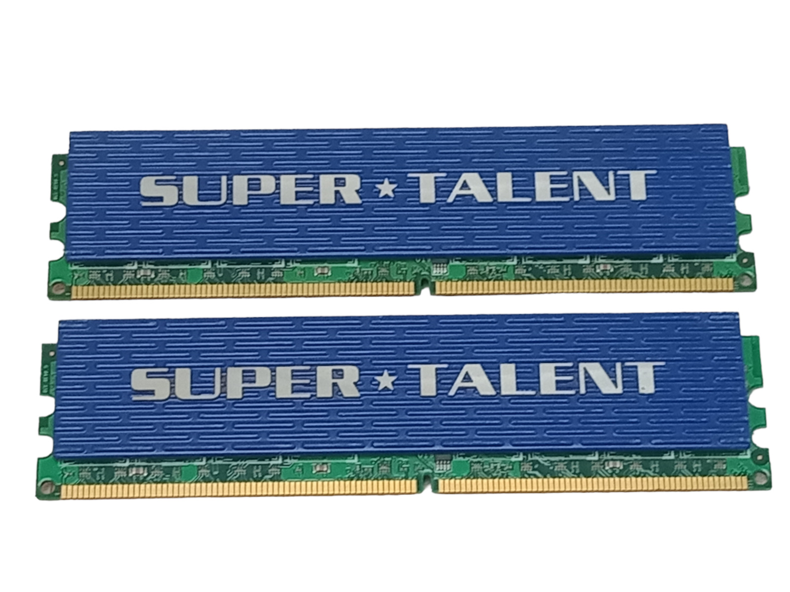 Kit of 2 Super Talent T800UX4GC5 4GB (2GBx2) DDR2-800 PC2-6400 DIMM RAM | Works