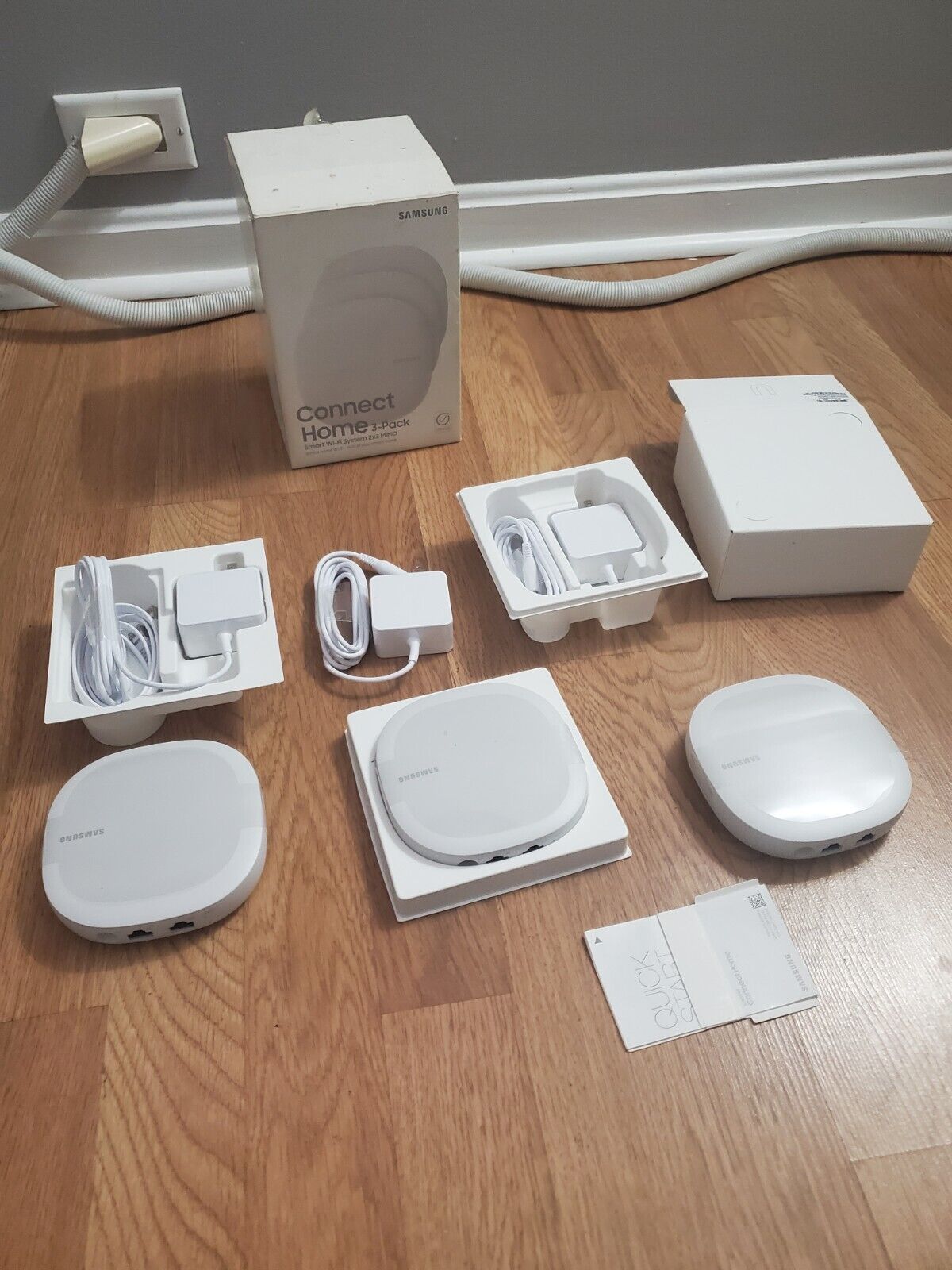 Samsung CONNECT HOME 3-Pack Smart Whole Home Wi-Fi System 2x2 MIMO (ET-WV520) 