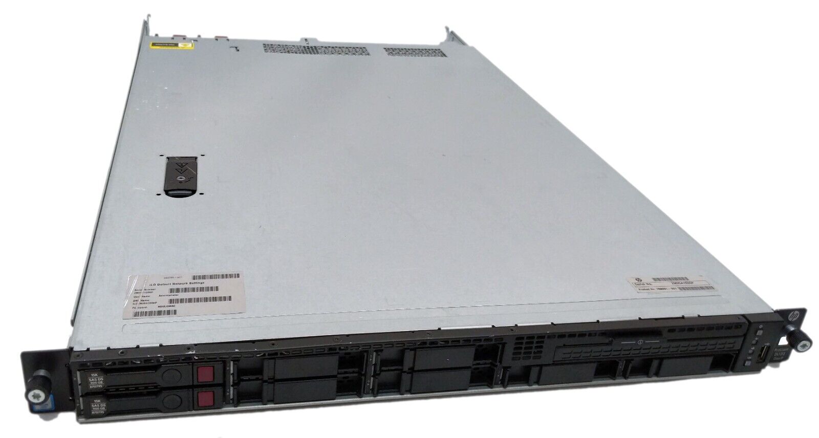 HP ProLiant DL120 Gen9 Server Xeon E5-2620 v3 2.40GHz 64GB RAM x2 900GB SAS HDD