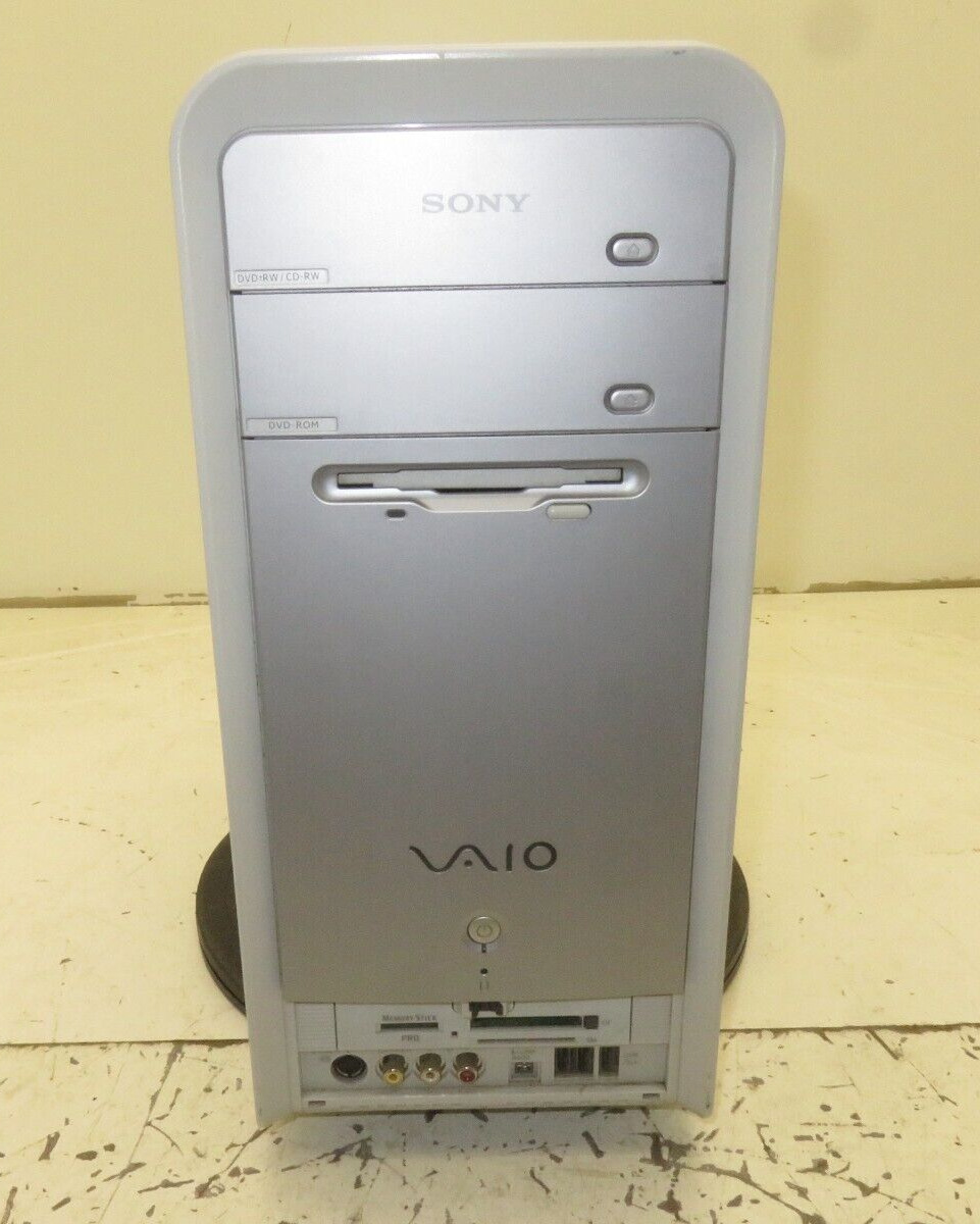 Sony Vaio PCV-2242 PCV- RS530G Desktop Computer Intel Pentium 4 2.5GB Ram No HDD