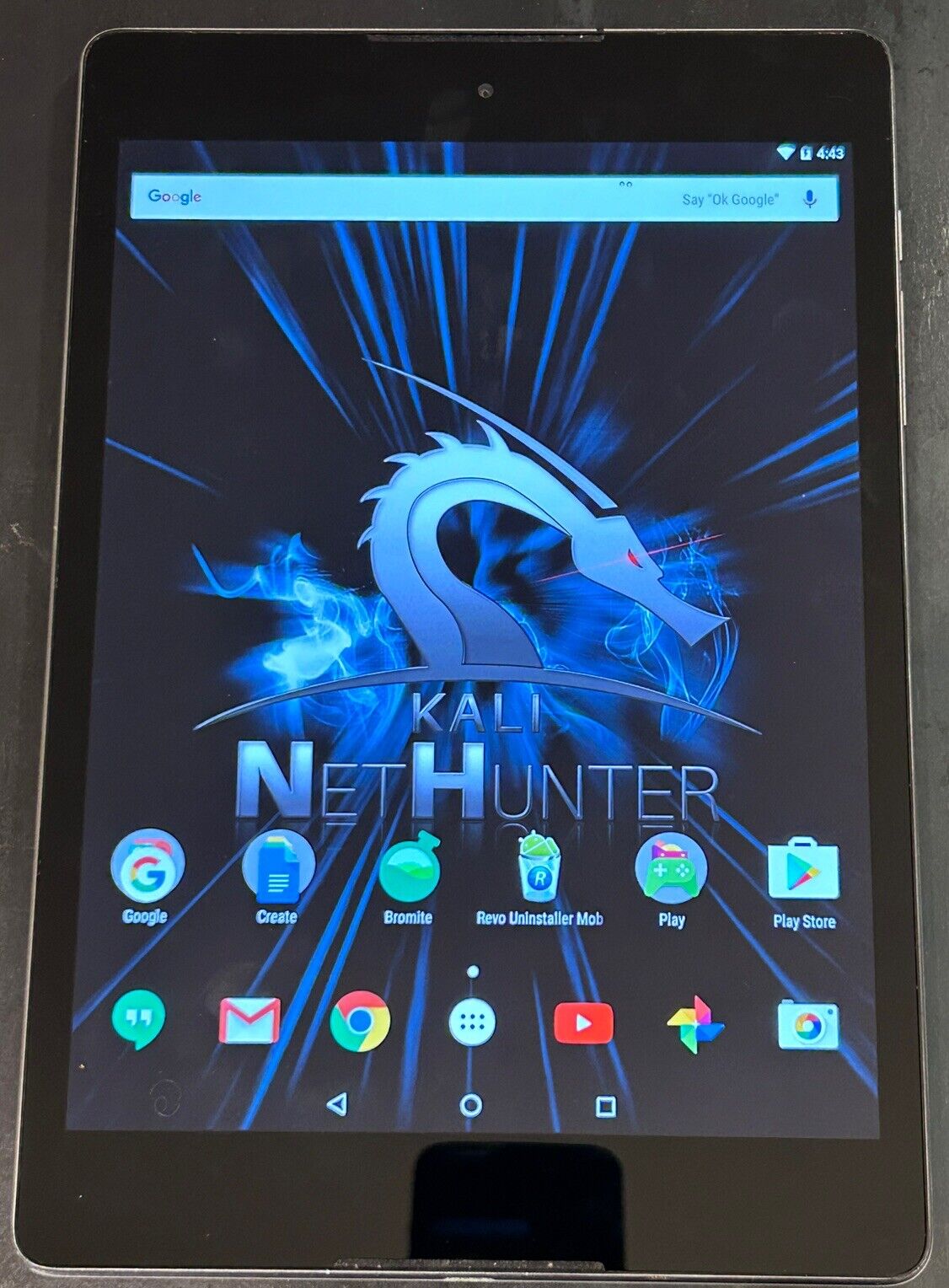 Kali Linux NetHunter Nexus 9 Tablet Android 10.1 Inch Pentesting Tablet Kit