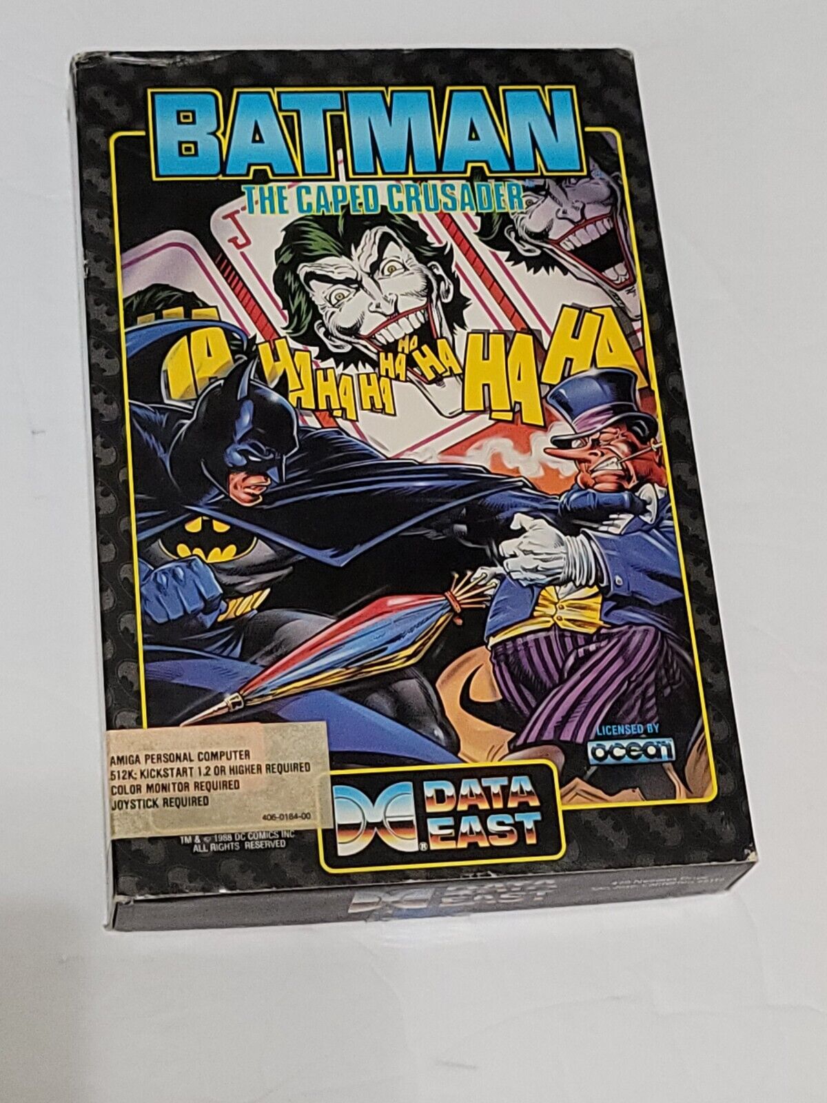 Batman The Caped Crusader Amiga 500 1000 2000 Game 1988 Bat Man Data East