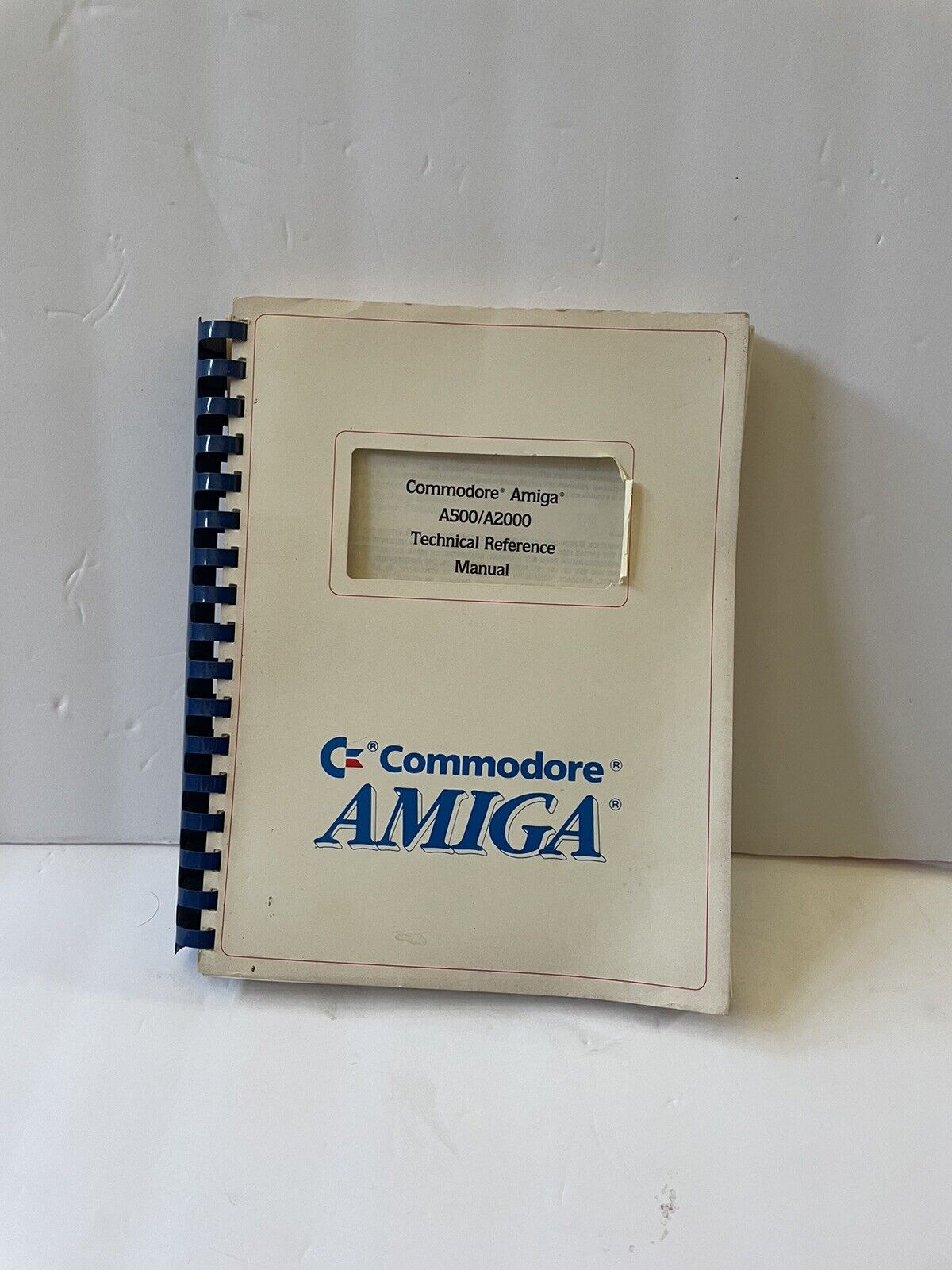 Commodore Amiga A500/A2000 Technical Reference Manual Great Shape