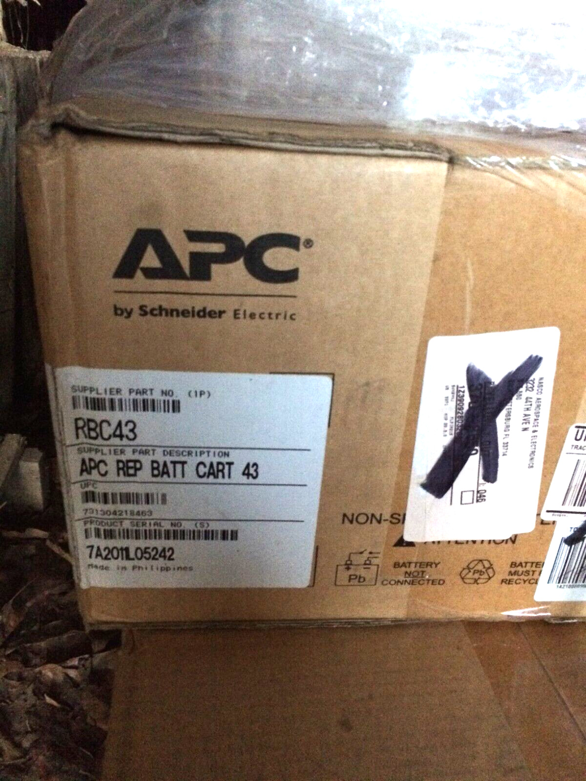APC RBC43 Battery (Replacement Kit) UPS Series *MaInBack