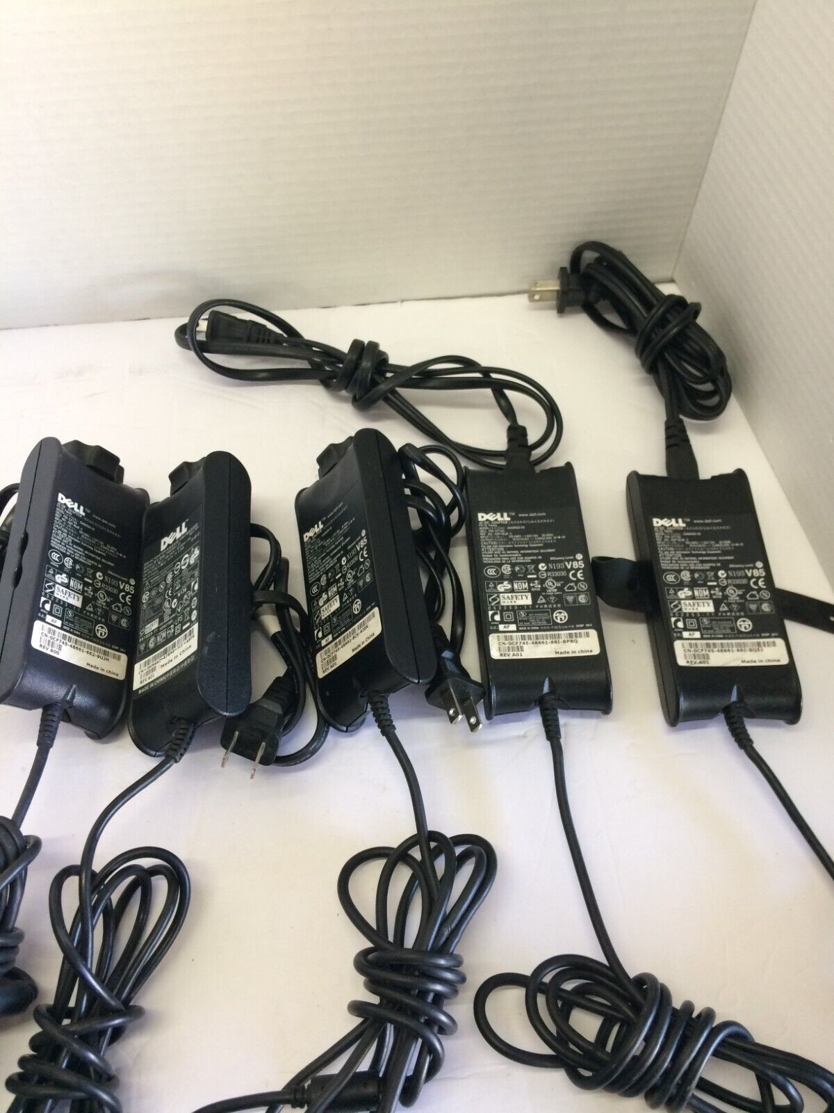 Dell power supply lot of five PA12 FAMILY