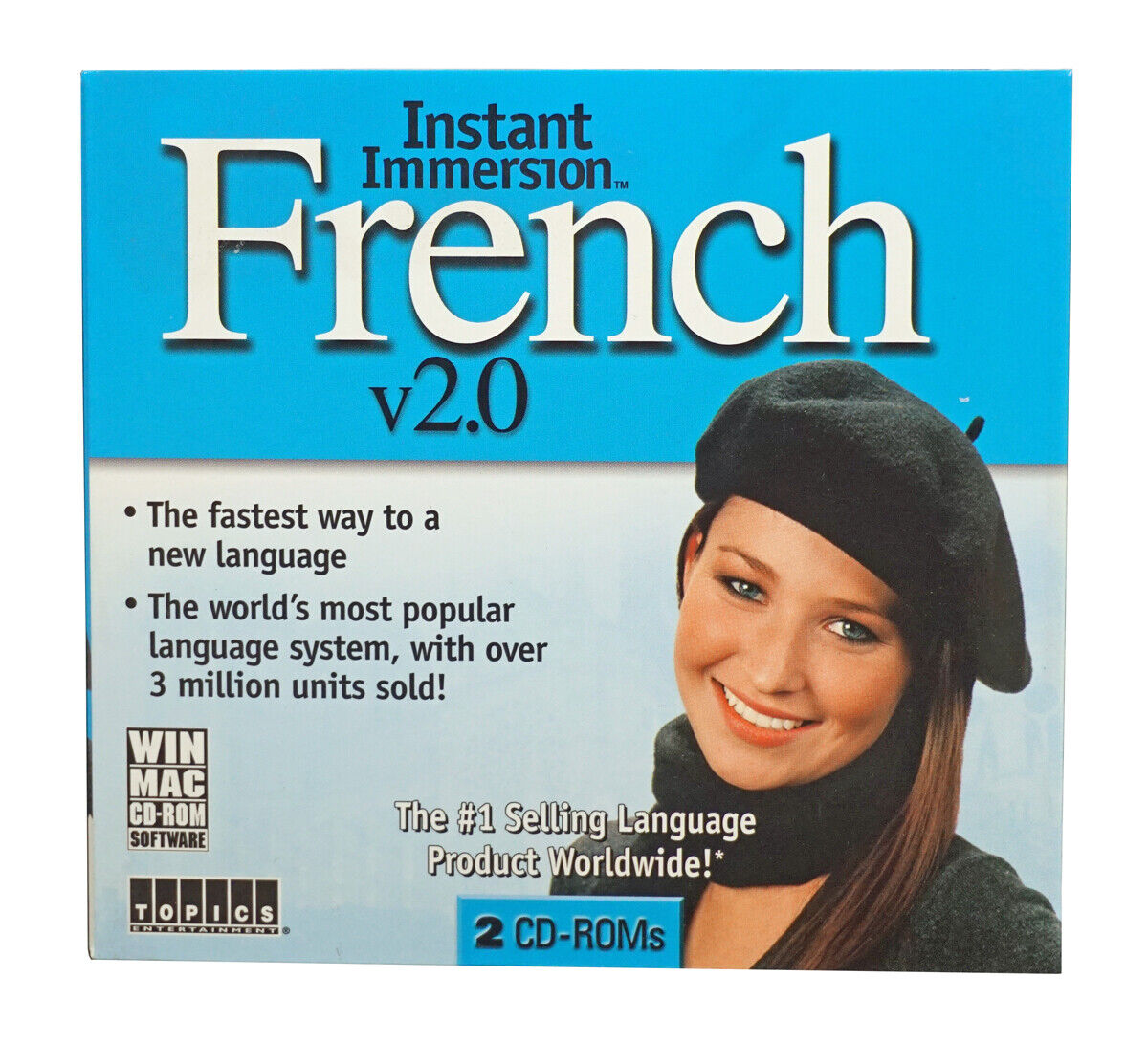 Instant Immersion LEARN how to Speak BEGINNER FRENCH Language Win/Mac CD