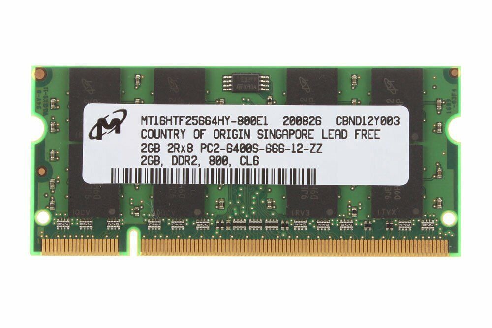 16GB 8GB 4GB 2GB DDR2 800MHz PC2-6400S Notebook RAM Laptop Memory For Micron LOT