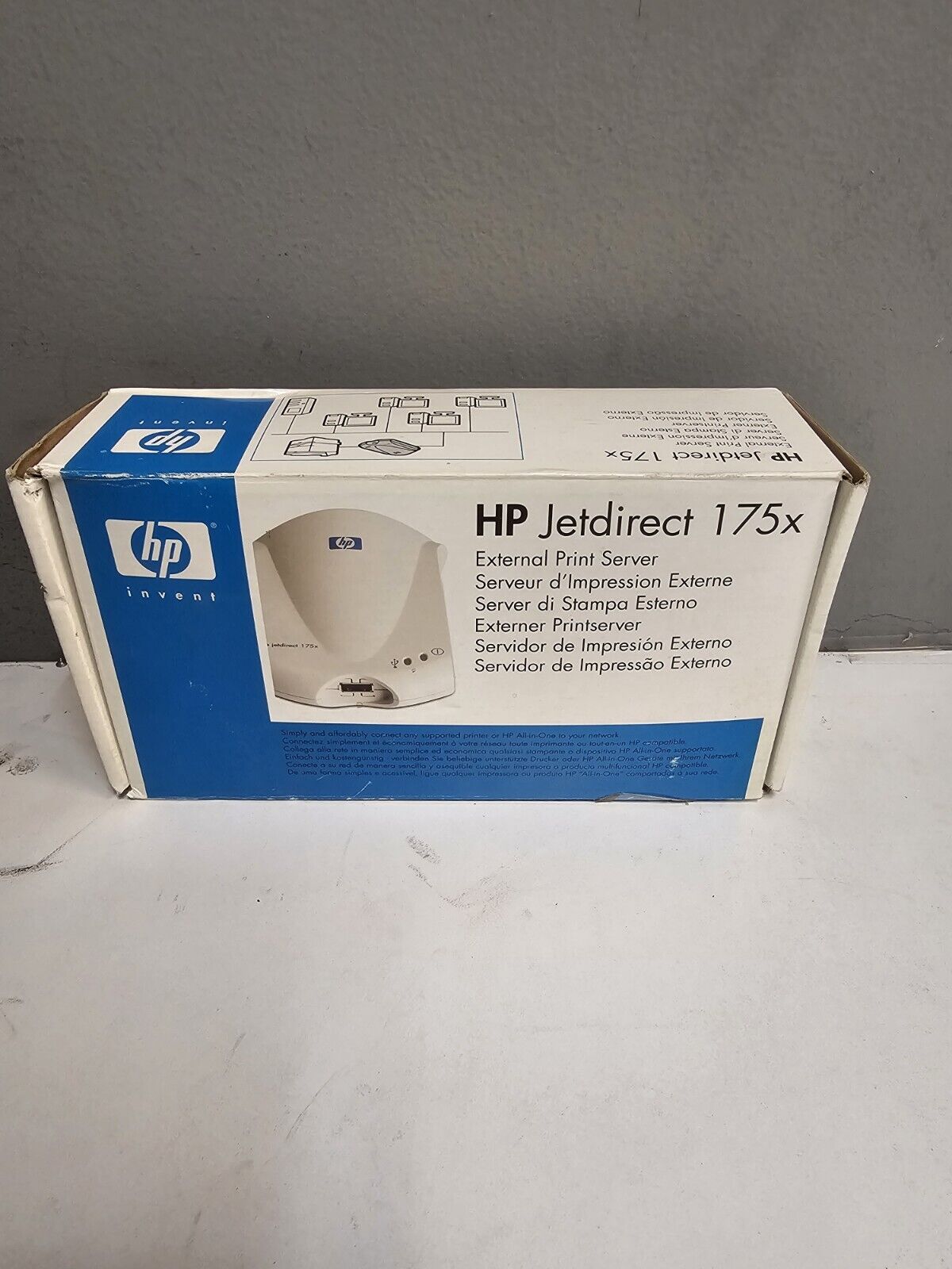 HP J6035G JET DIRECT 175X EXTERNAL PRINT SERVER