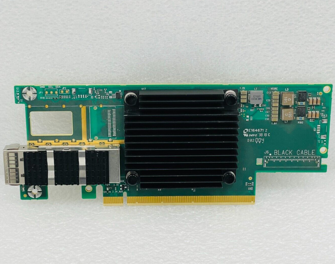 MCX653105A-ECAT Mellanox ConnectX-6 InfiniBand HDR100/Ethernet 100Gb 1-Port