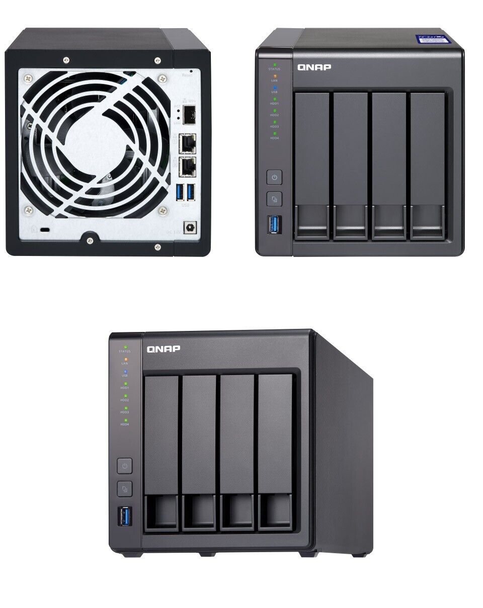 (  )TS-431X2 NAS with 8TB Storage, 10GB Network Connectivity