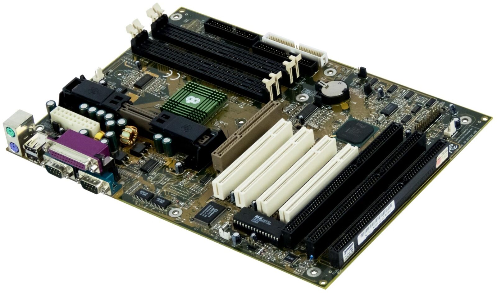 CHAINTECH 6BTM0-N100A SLOT1 4x Sdram AGP 4x PCI 3x Isa ATX Mainboard